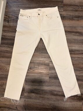 Ralph Lauren Polo High-ride ankle skinny jeans with raw hem Size 31